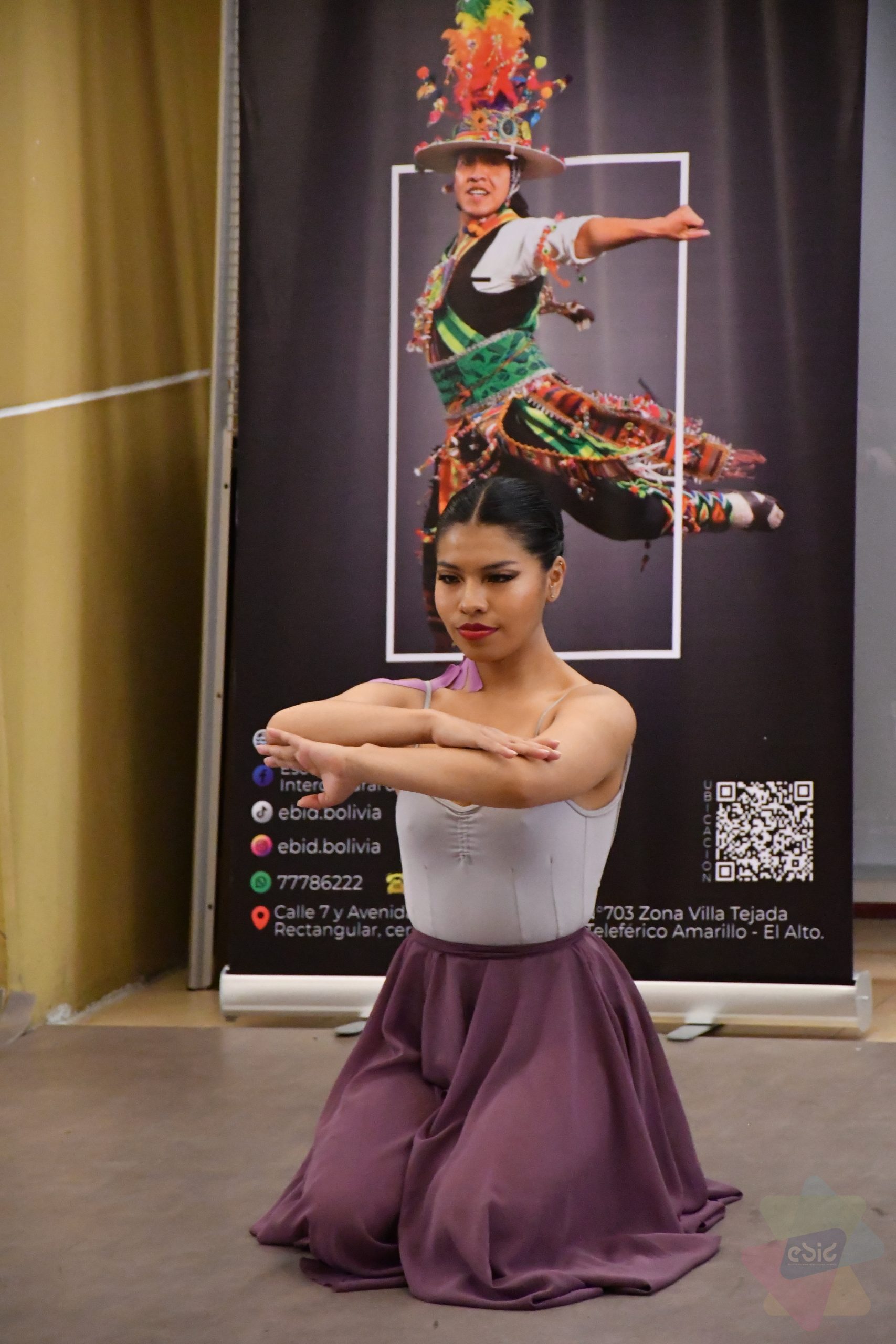 EVENTO REALIZADO EN LAS INSTALACINES DE LA ESCUELA BOLIVIANA INTERCULTURAL DE DANZA